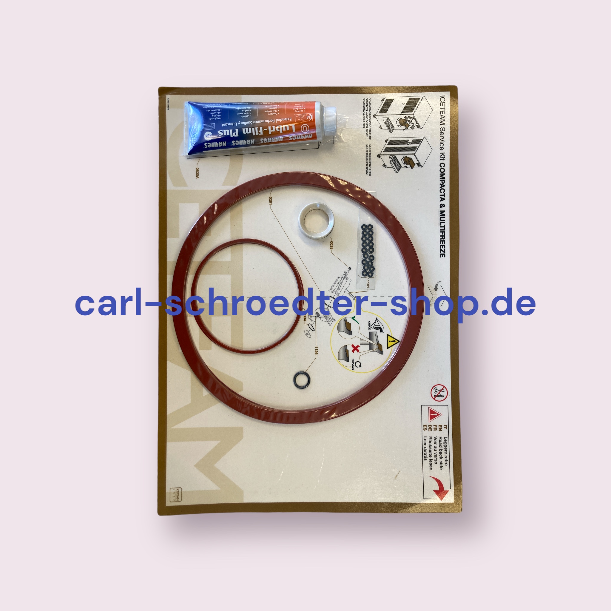 Iceteam Service Kit Speiseeismaschine Iceteam Service Kit Speiseeismaschine