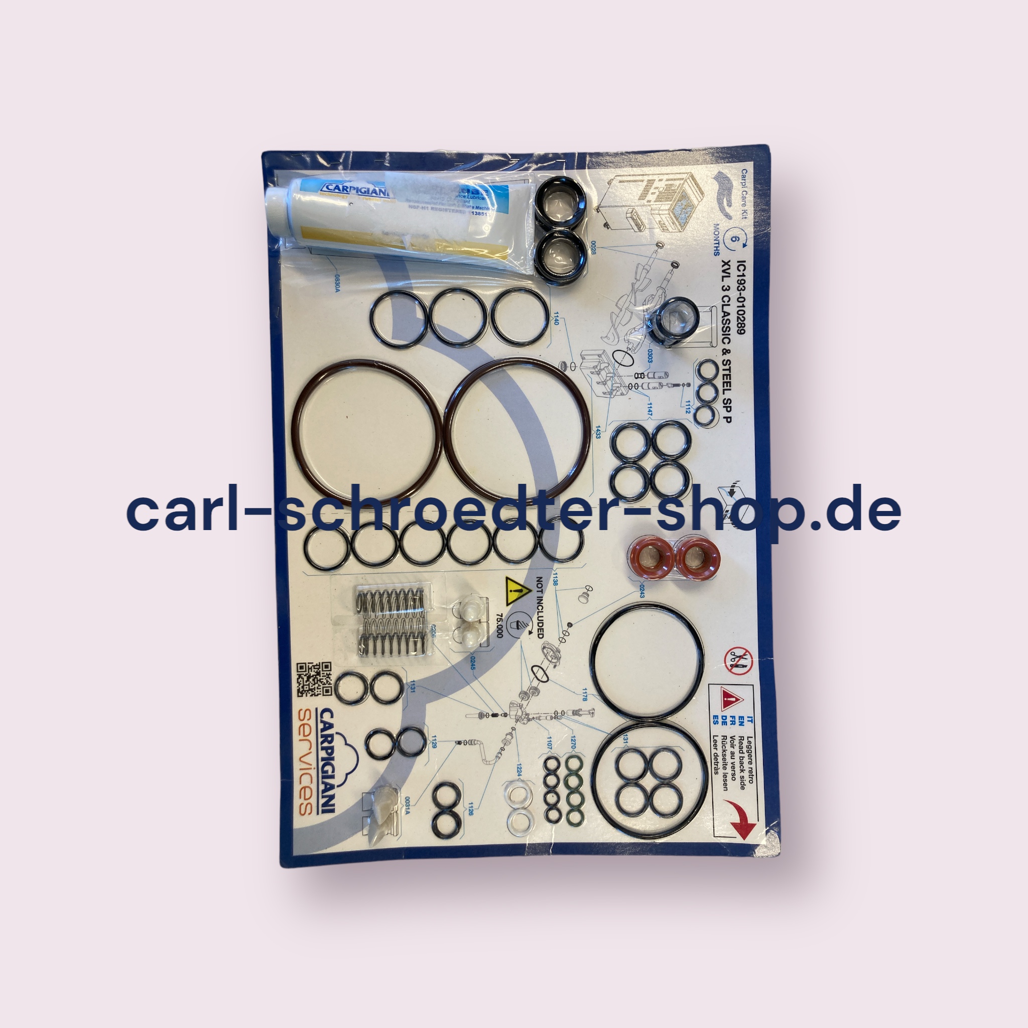 Carpi Care Kit Softeismaschine Carpi Care Kit Softeismaschine