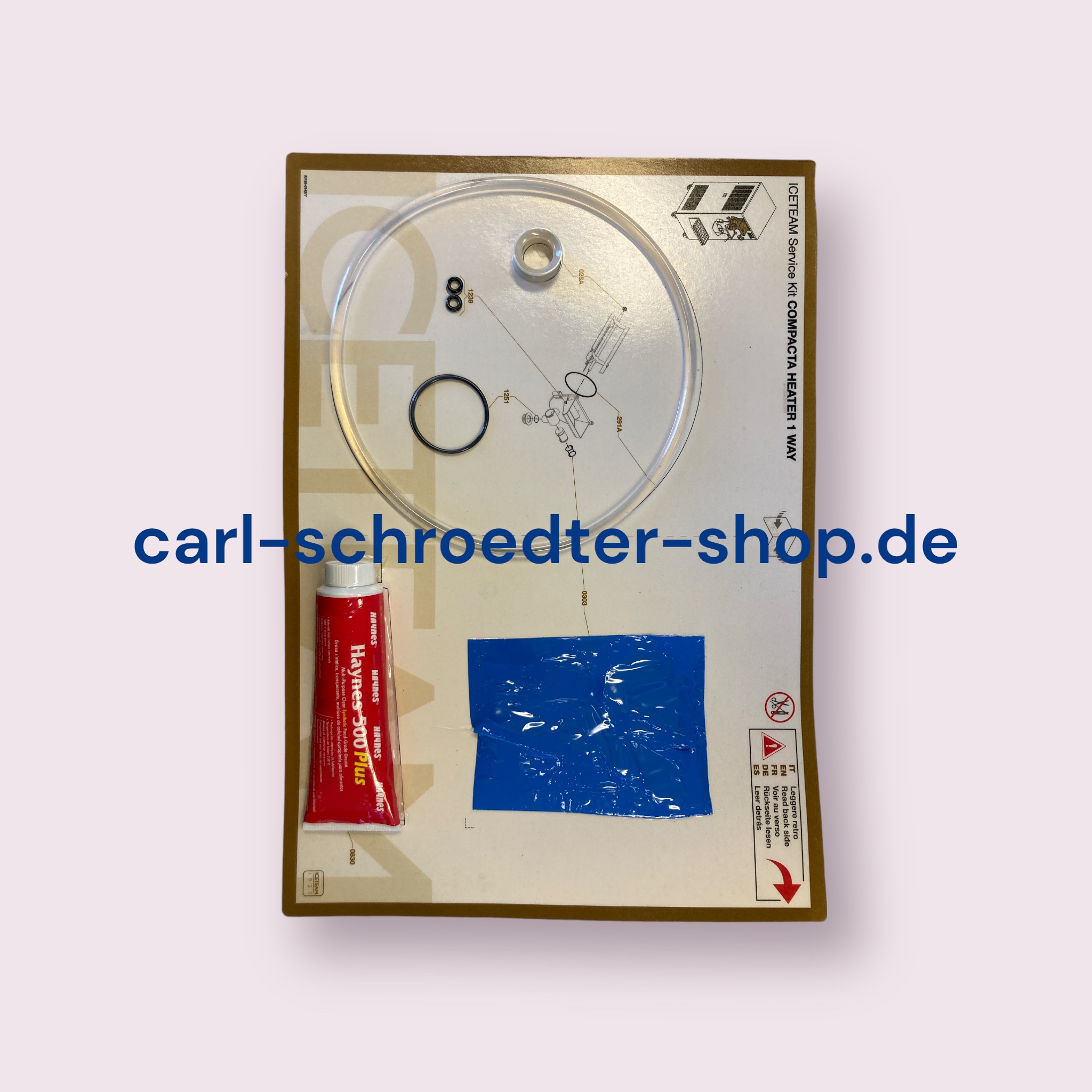 Iceteam Service Kit Kombi Speiseeismaschine Iceteam Service Kit Kombi Speiseeismaschine