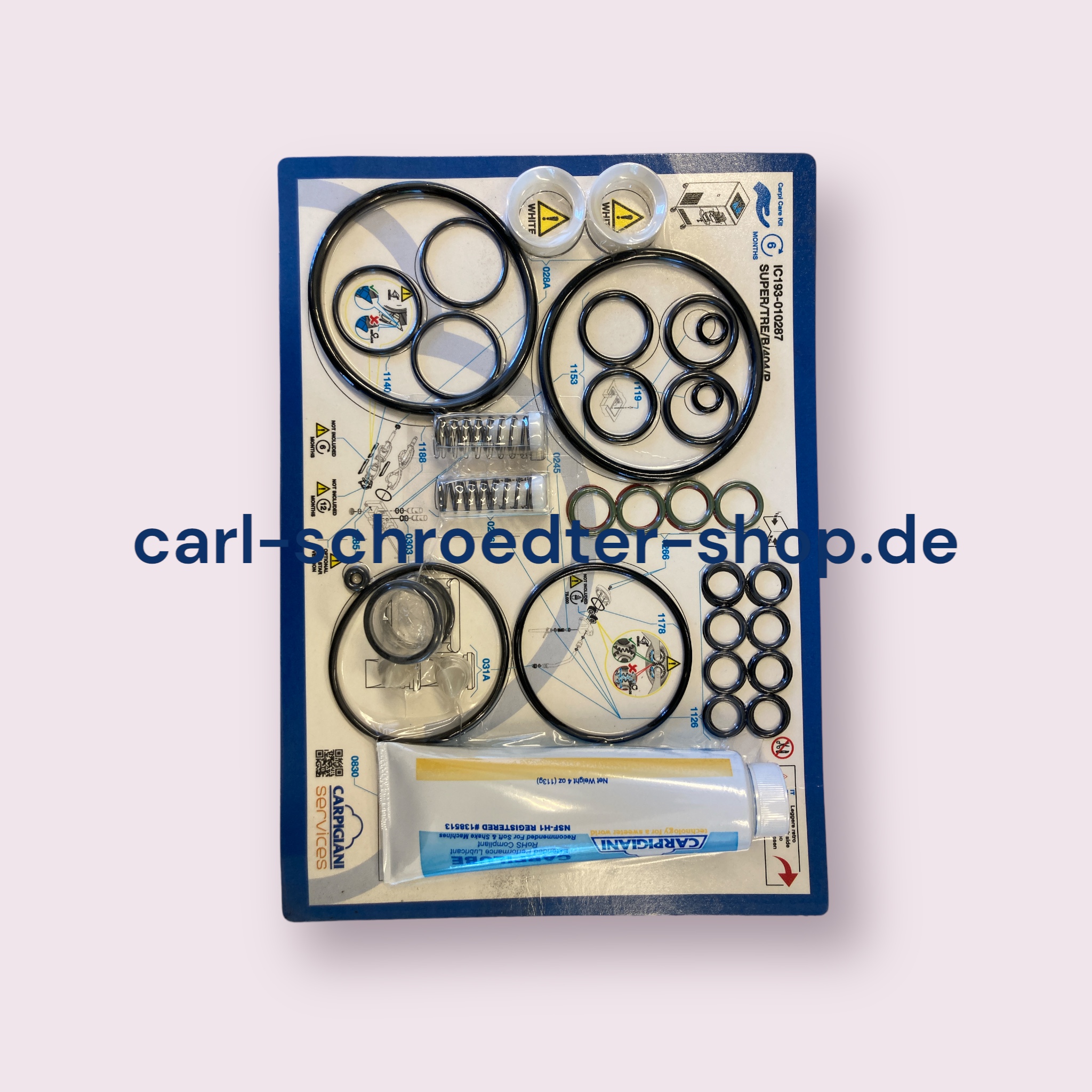 Carpi Care Kit Softeismaschine Carpi Care Kit Softeismaschine